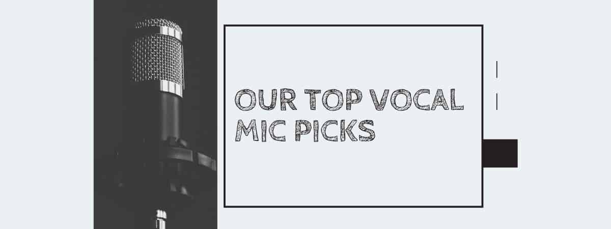 Our Top Vocal Mic Picks