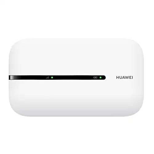 Huawei E5576-320 Unlocked Mobile WiFi Hotspot | 4G LTE Router | Up to 150Mbps Download Speed | Up to 16 WiFi Connect Devices (For Europe, Asia, Middle East, Africa)