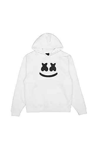 Marshmello - YOUTH - Smile Hoodie (Youth) - XS - White