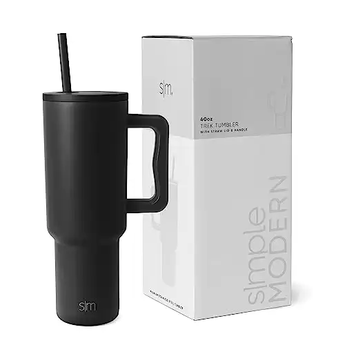 Simple Modern 40 oz Tumbler with Handle and Straw Lid