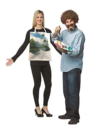 Bob Ross with Painting Kit