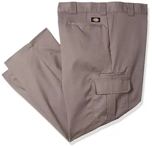 Dickies Men's Regular Straight Stretch Twill Cargo Pant Big