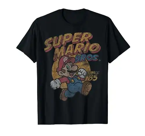 Super Mario Bros. Since '85 Vintage Poster T-Shirt