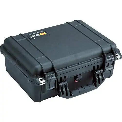 Pelican 1450 Case With Foam (Black)