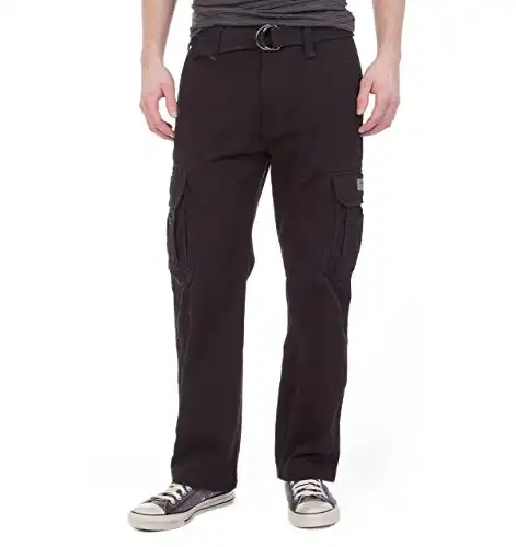 UNIONBAY Men's Survivor Iv Relaxed Fit Cargo Pant-Reg and Big and Tall Sizes