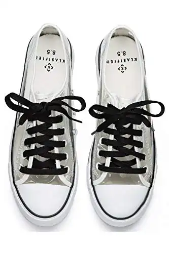 Klasified Women's Transparent Clear Sneaker Shoe