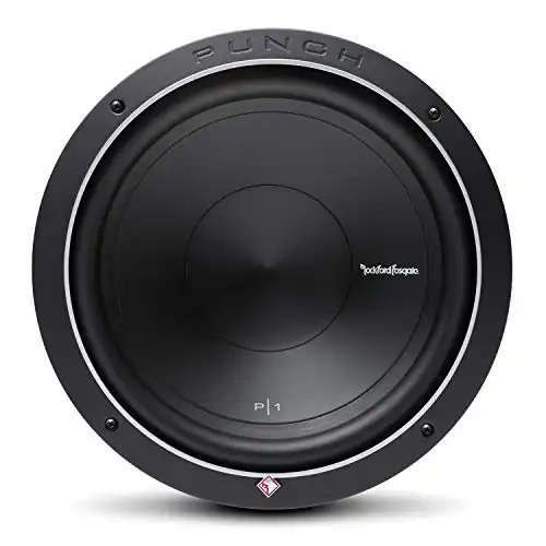 Rockford Fosgate P1S4-12 Punch P1 SVC 4 Ohm 12-Inch 250 Watts RMS 500 Watts Peak Subwoofer