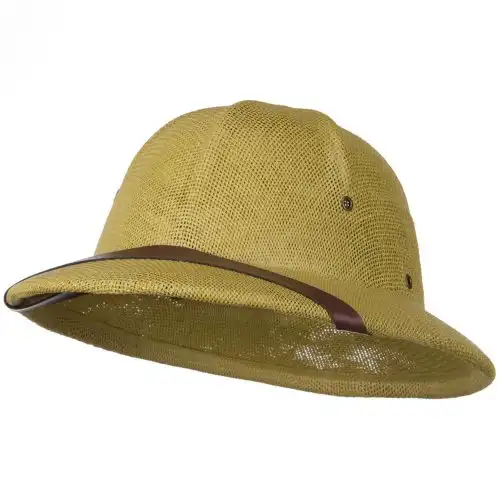 Funny Party Hats Pith Hat – Pith Hat Helmet – Safari Hats – Adult Costume Hats – French Pith Hat Beige