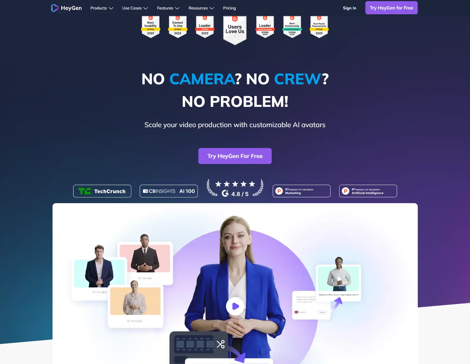 HeyGen - AI Spokesperson Video Creator